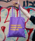 SHOPPER 'FACCIO YOGA MANGIO MALE'
