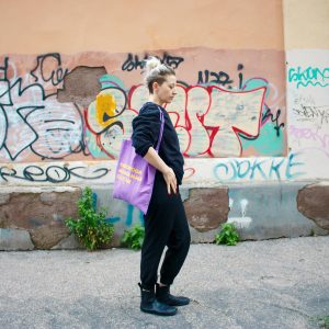 SHOPPER 'FACCIO YOGA MANGIO MALE'